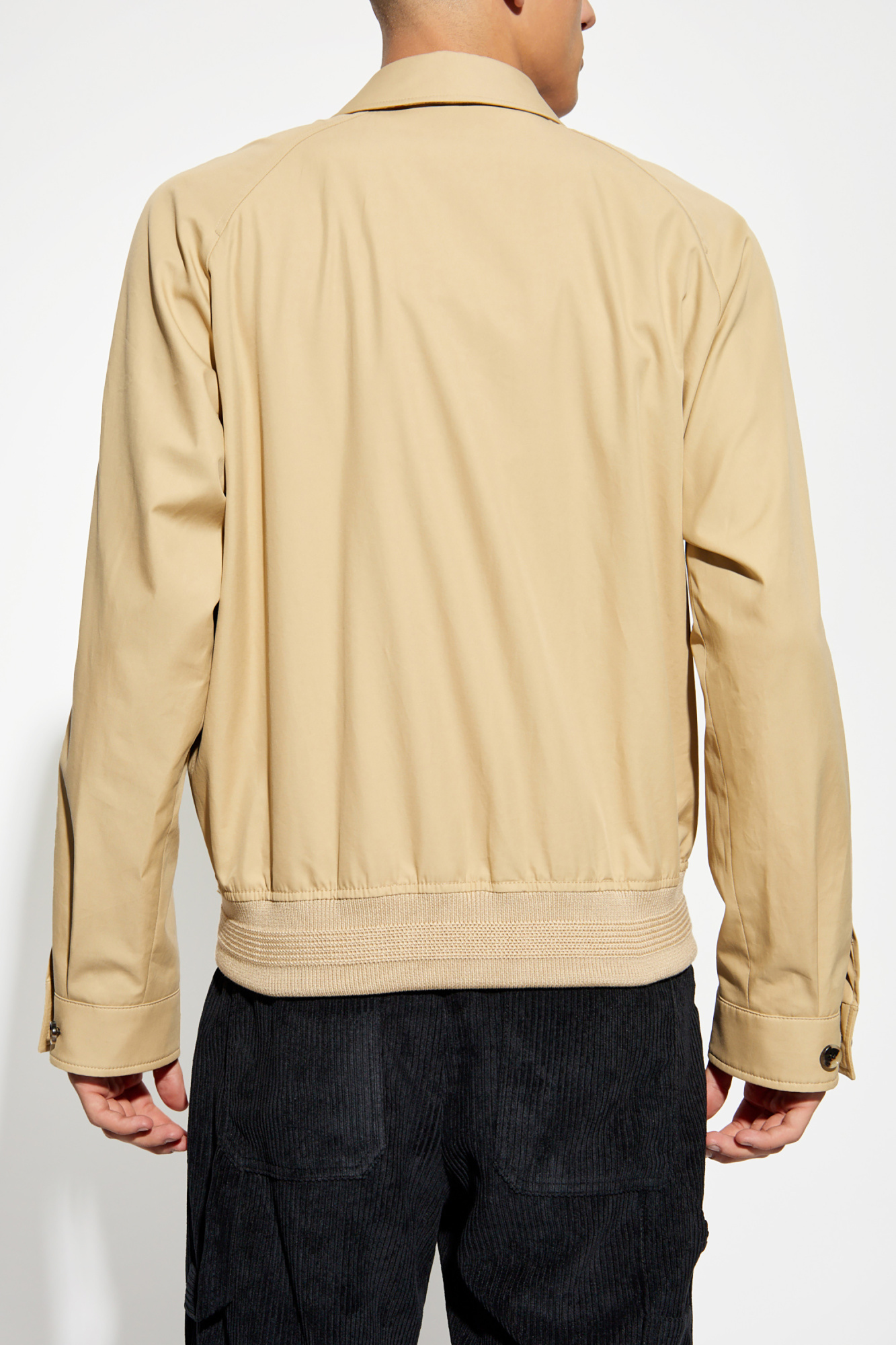 【関税＆送料込み】Burberry Beige Cotton Jacket Burberry LONDON Coat 100% Cotton Jacket Nova Check Beige